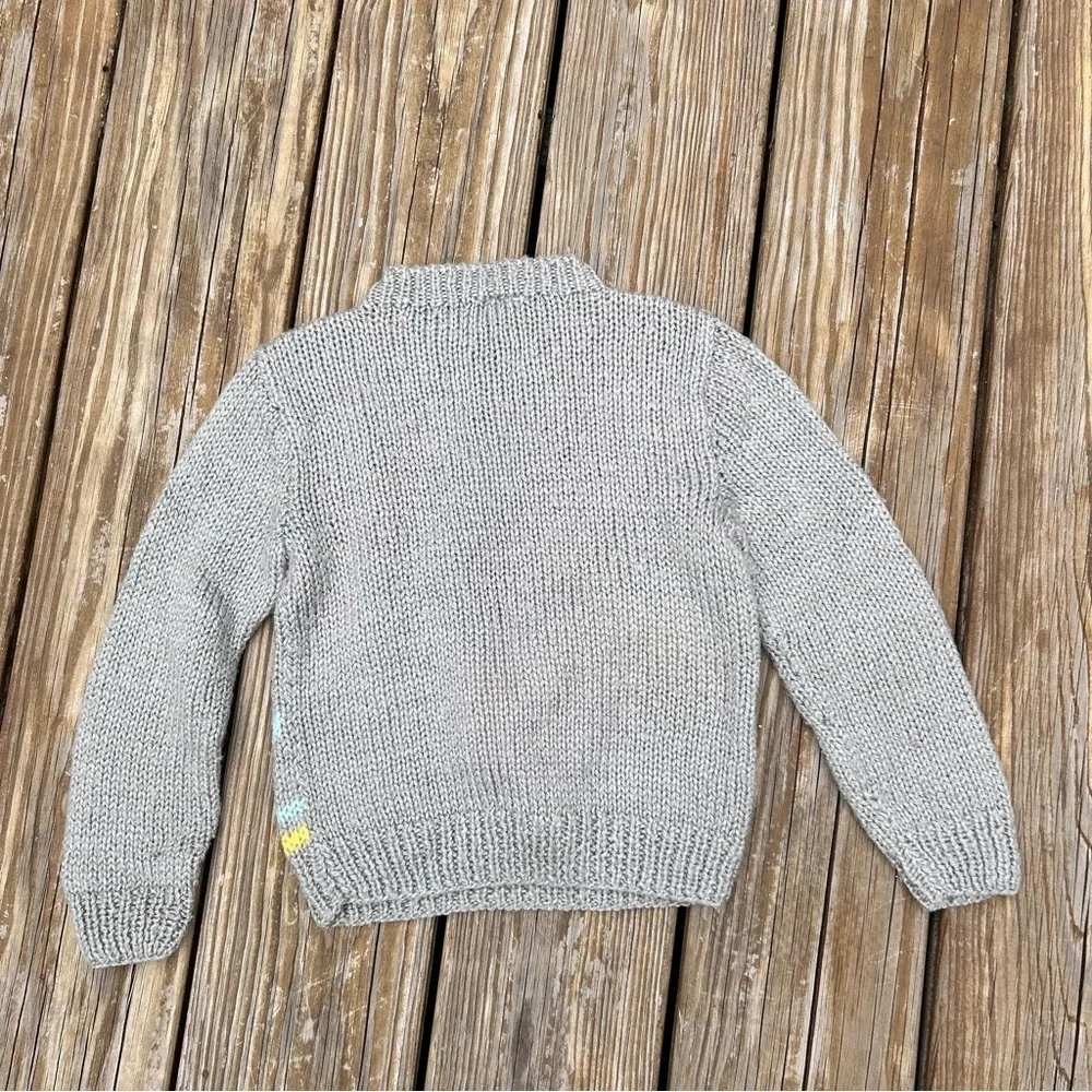 Vintage adorable gray